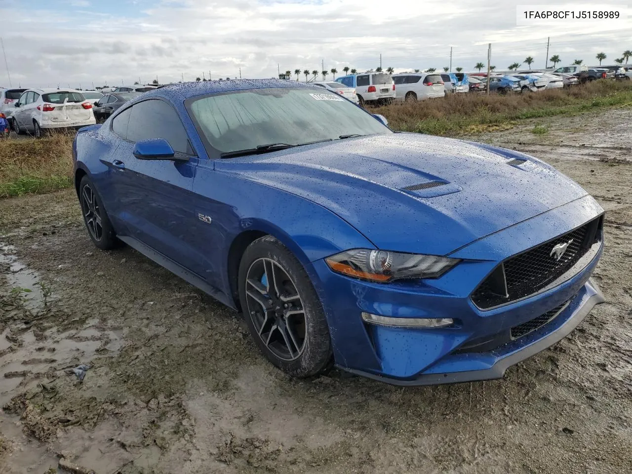 2018 Ford Mustang Gt VIN: 1FA6P8CF1J5158989 Lot: 73716944