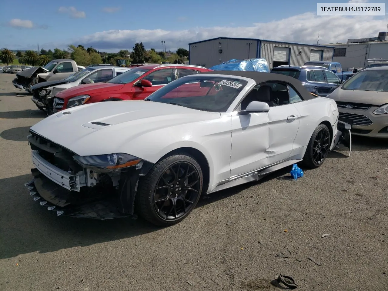 2018 Ford Mustang VIN: 1FATP8UH4J5172789 Lot: 73795874