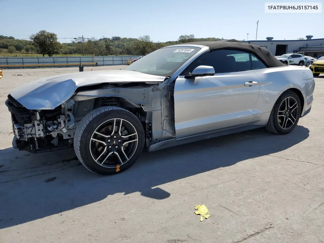 2018 Ford Mustang VIN: 1FATP8UH6J5157145 Lot: 74287454