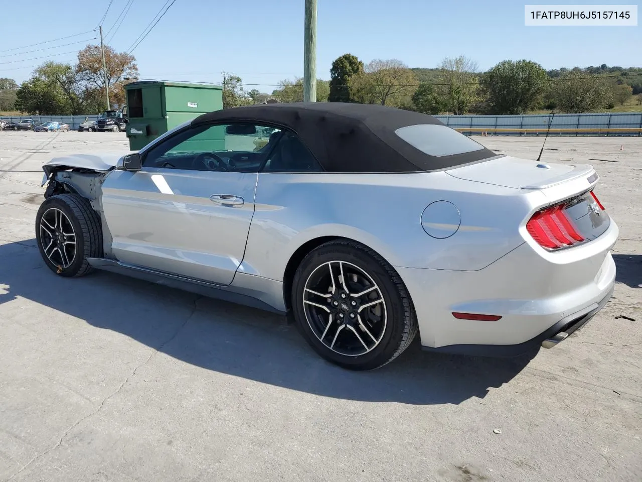 2018 Ford Mustang VIN: 1FATP8UH6J5157145 Lot: 74287454