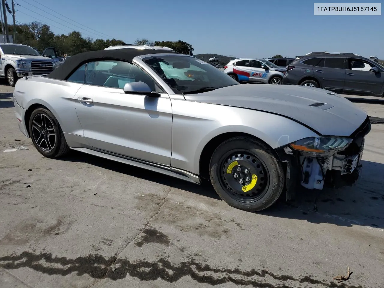 2018 Ford Mustang VIN: 1FATP8UH6J5157145 Lot: 74287454