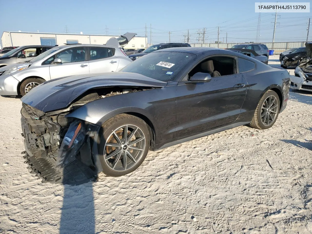 2018 Ford Mustang VIN: 1FA6P8TH4J5113790 Lot: 74974614