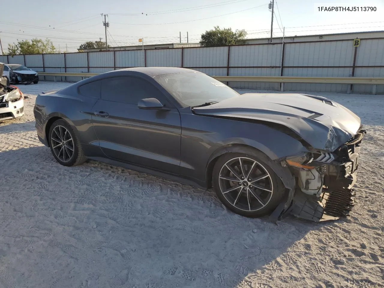 2018 Ford Mustang VIN: 1FA6P8TH4J5113790 Lot: 74974614