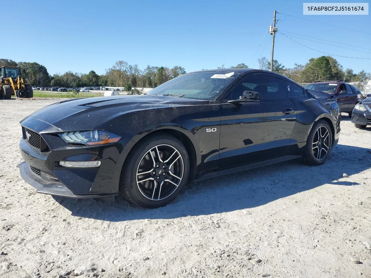 2018 Ford Mustang Gt VIN: 1FA6P8CF2J5161674 Lot: 75123174