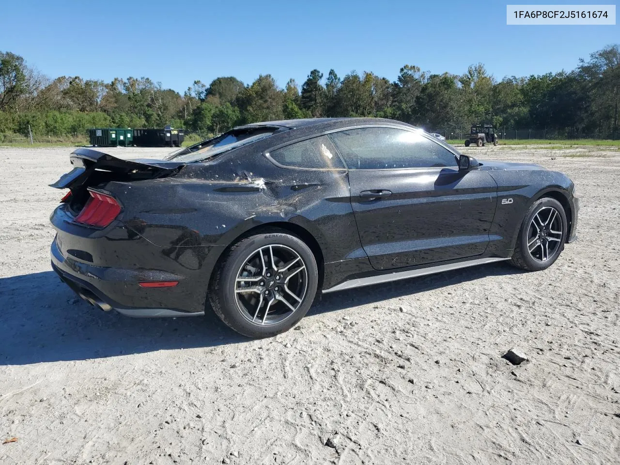 2018 Ford Mustang Gt VIN: 1FA6P8CF2J5161674 Lot: 75123174