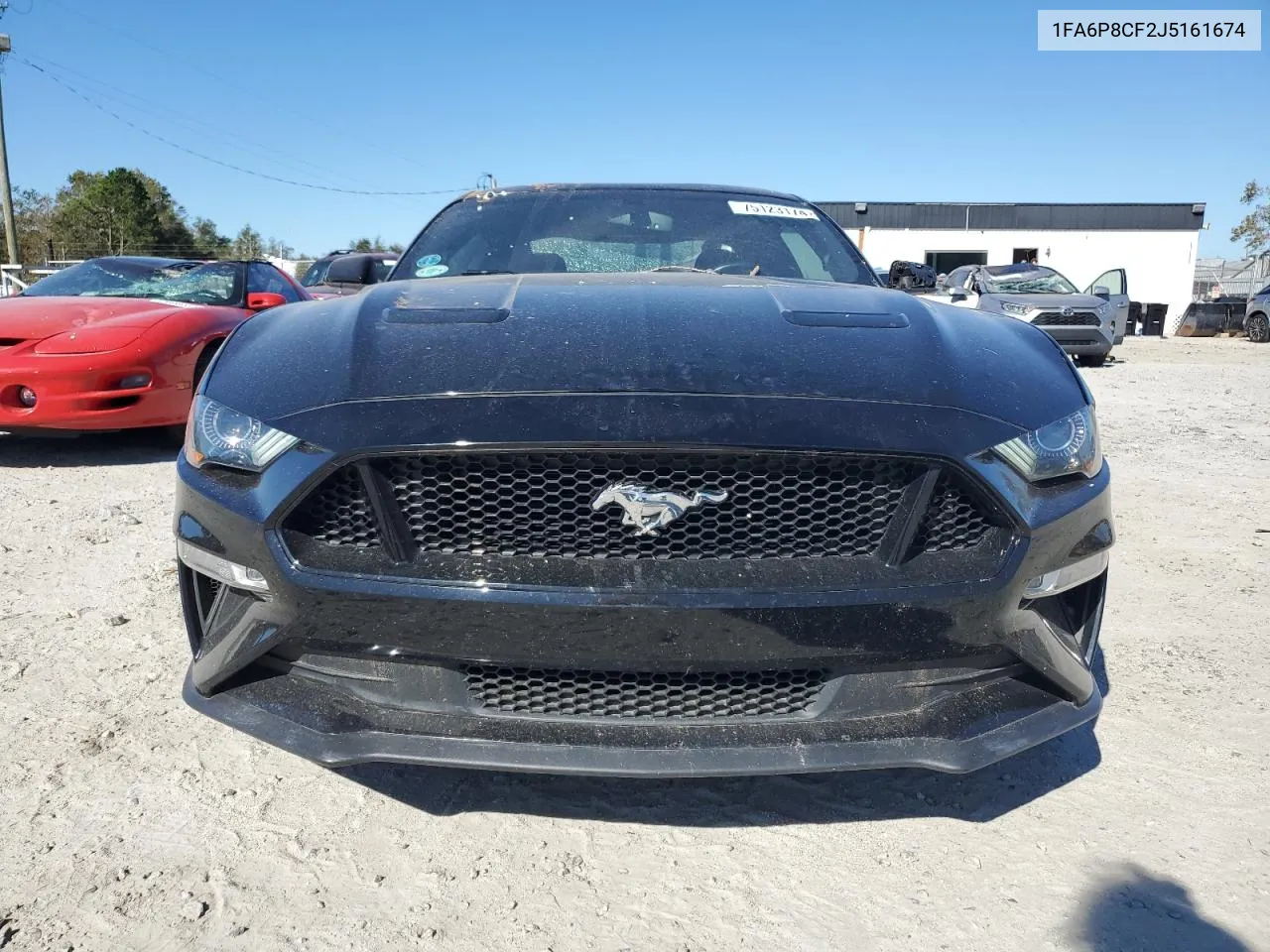 2018 Ford Mustang Gt VIN: 1FA6P8CF2J5161674 Lot: 75123174