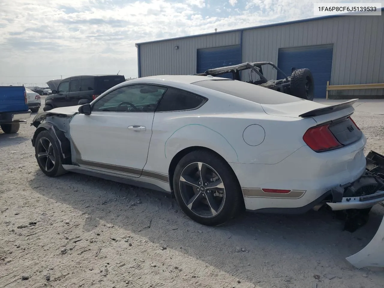 2018 Ford Mustang Gt VIN: 1FA6P8CF6J5139533 Lot: 75558764