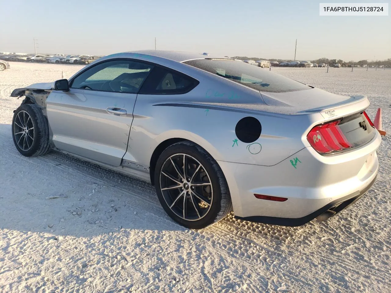 2018 Ford Mustang VIN: 1FA6P8TH0J5128724 Lot: 75561804