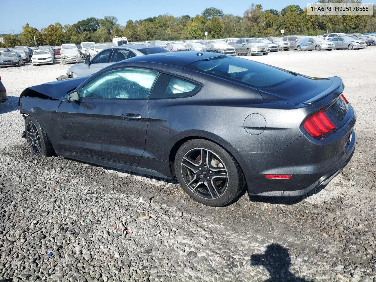 2018 Ford Mustang VIN: 1FA6P8TH9J5178568 Lot: 75727284