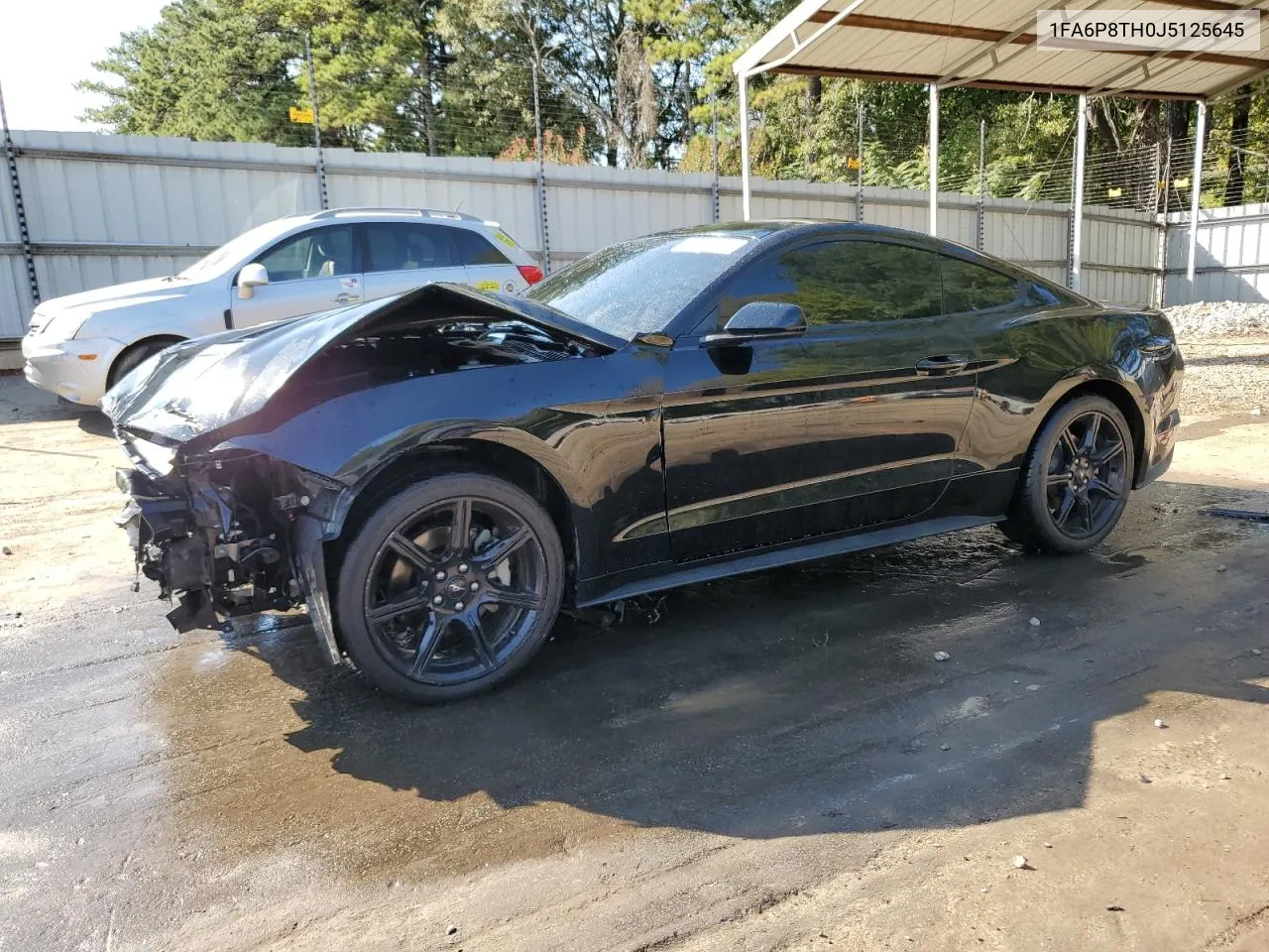 2018 Ford Mustang VIN: 1FA6P8TH0J5125645 Lot: 76047294