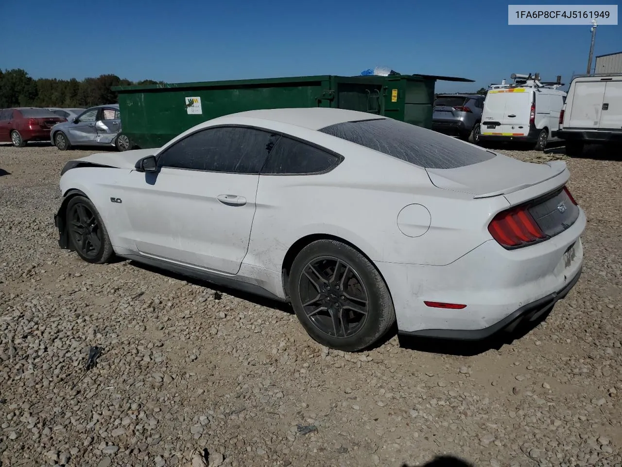 2018 Ford Mustang Gt VIN: 1FA6P8CF4J5161949 Lot: 76103814