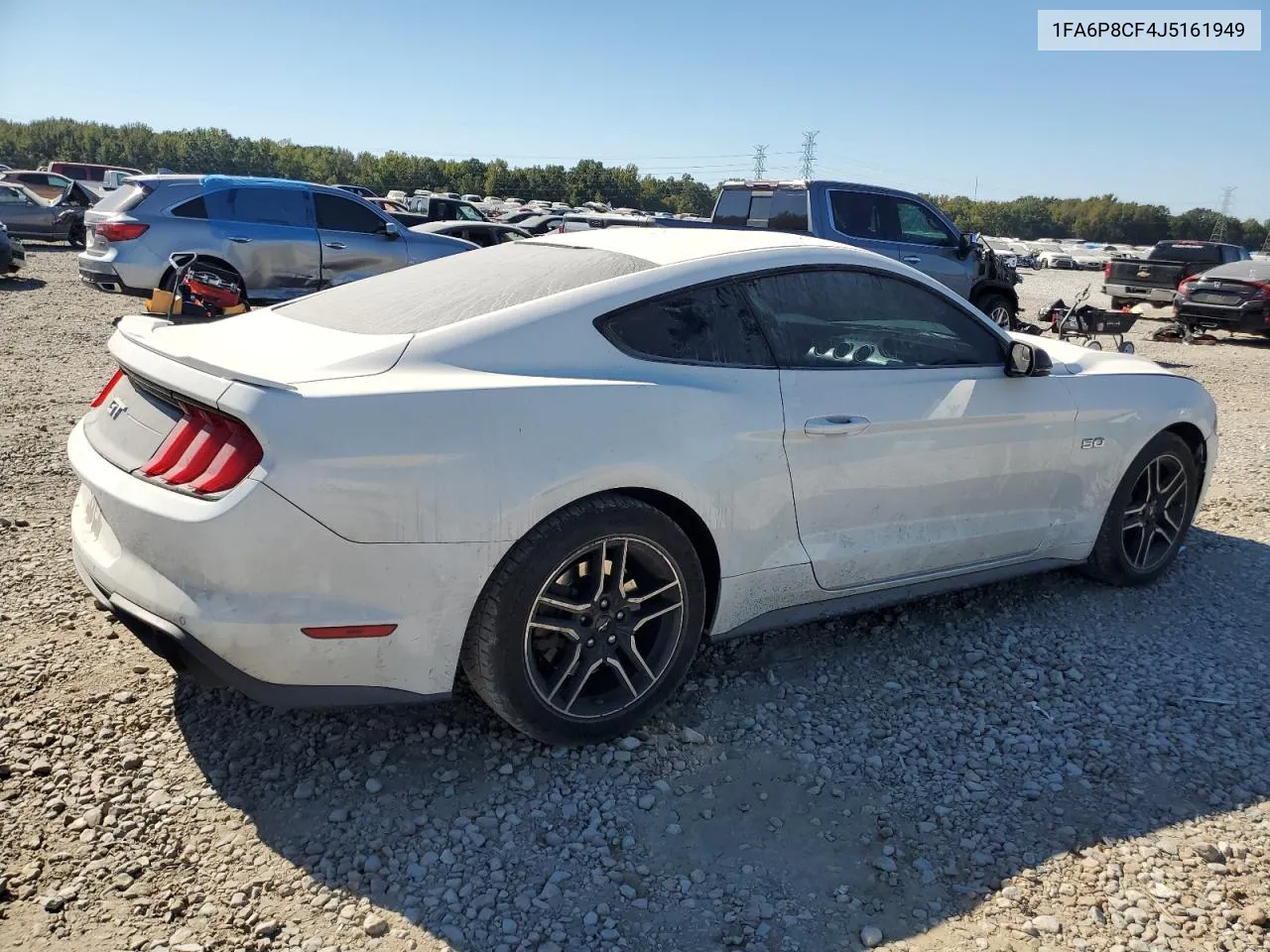 2018 Ford Mustang Gt VIN: 1FA6P8CF4J5161949 Lot: 76103814