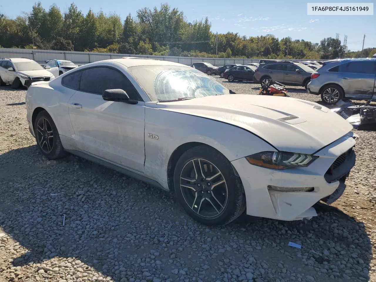 2018 Ford Mustang Gt VIN: 1FA6P8CF4J5161949 Lot: 76103814