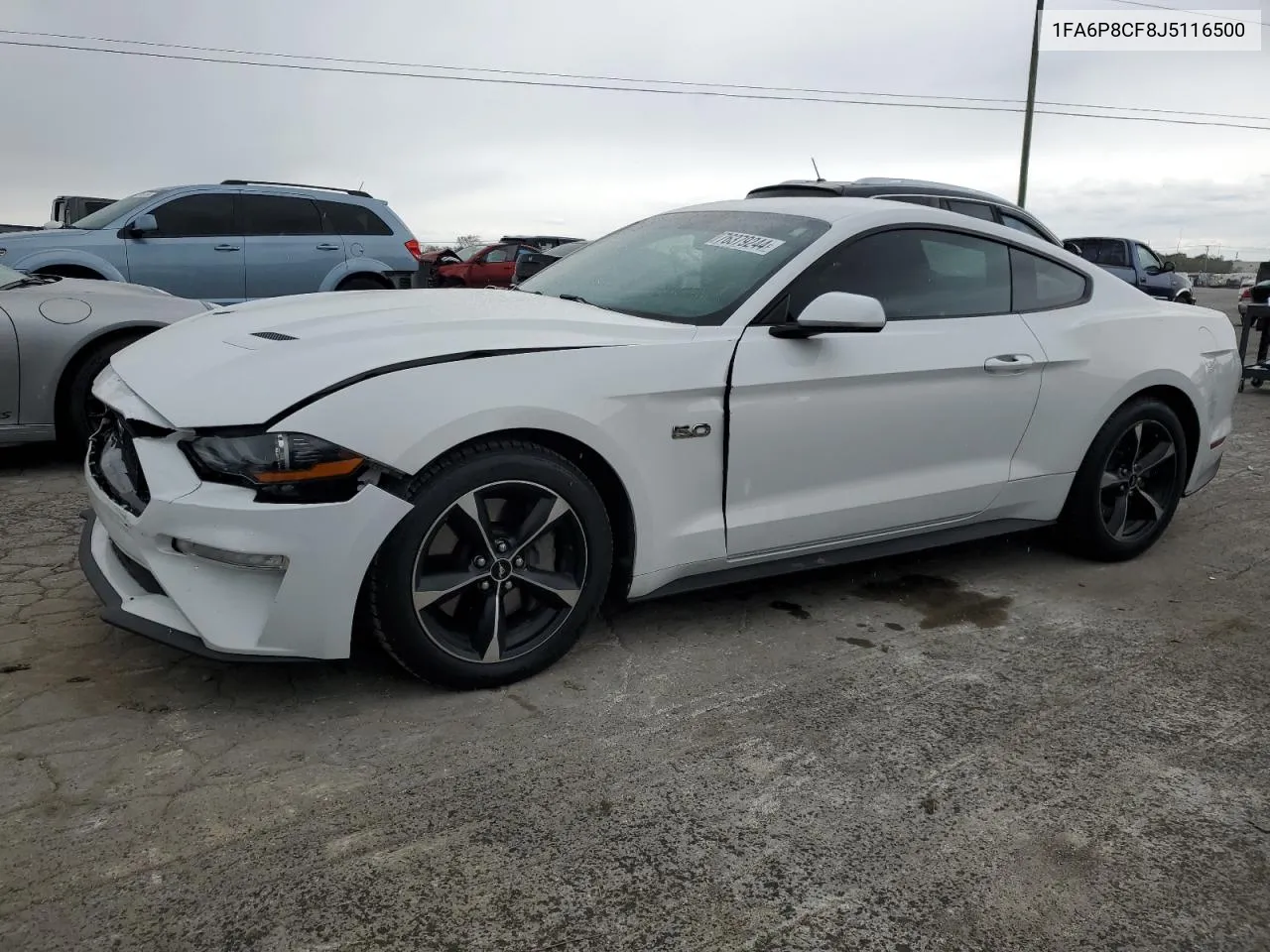 1FA6P8CF8J5116500 2018 Ford Mustang Gt