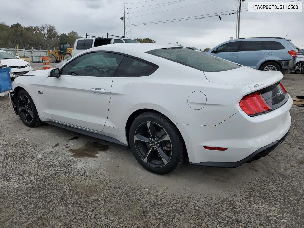 1FA6P8CF8J5116500 2018 Ford Mustang Gt