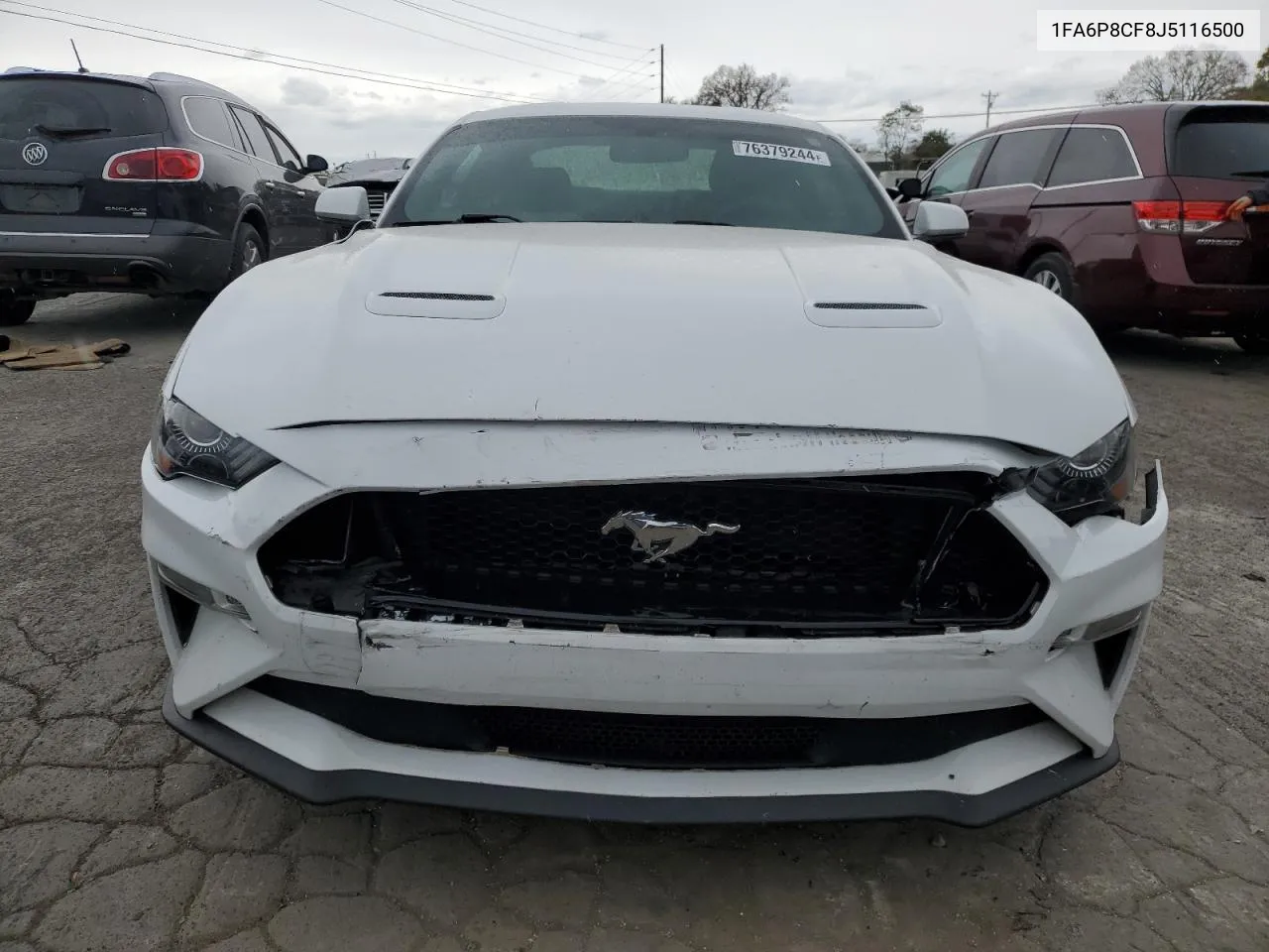 1FA6P8CF8J5116500 2018 Ford Mustang Gt