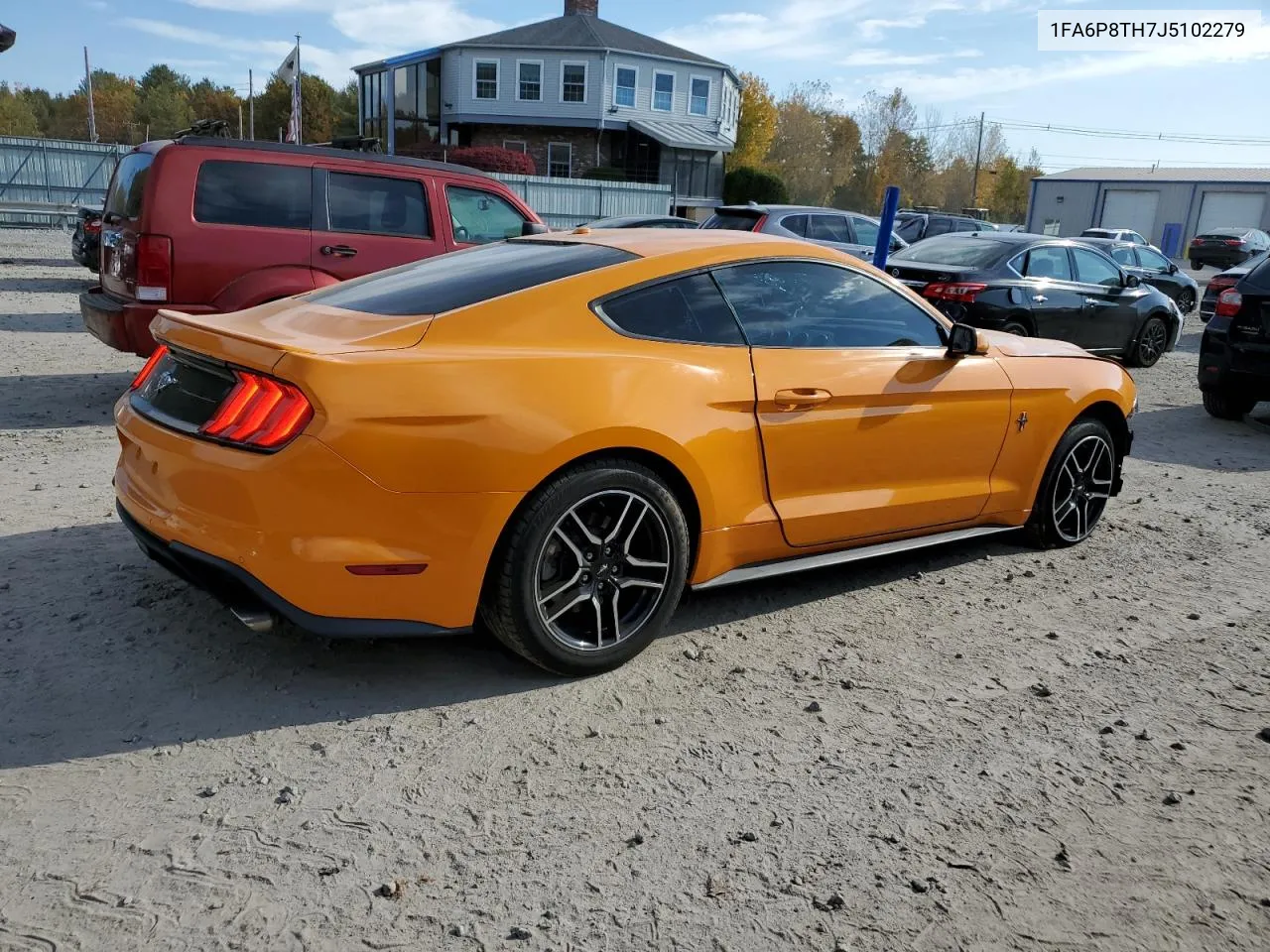 2018 Ford Mustang VIN: 1FA6P8TH7J5102279 Lot: 76906314