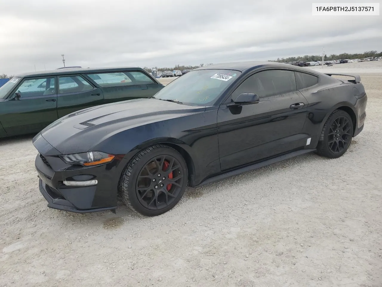 2018 Ford Mustang VIN: 1FA6P8TH2J5137571 Lot: 77095434