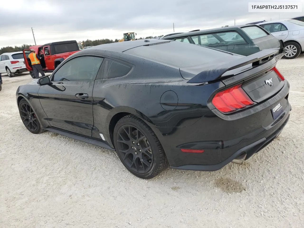 2018 Ford Mustang VIN: 1FA6P8TH2J5137571 Lot: 77095434