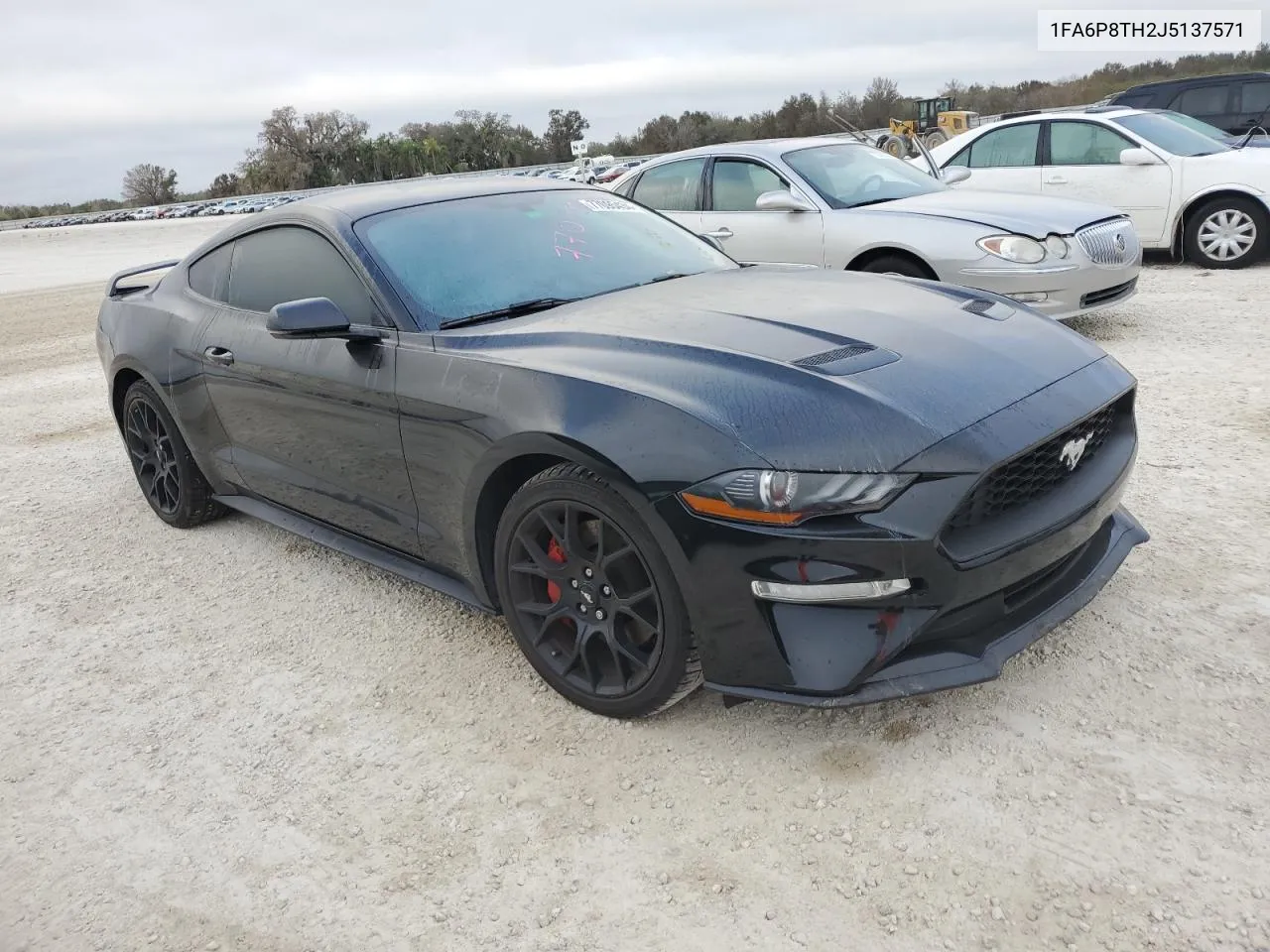 2018 Ford Mustang VIN: 1FA6P8TH2J5137571 Lot: 77095434