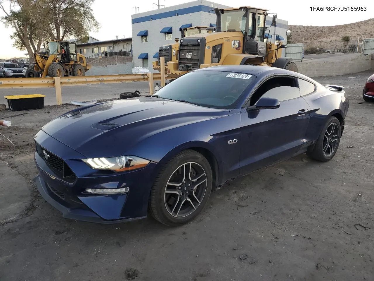 2018 Ford Mustang Gt VIN: 1FA6P8CF7J5165963 Lot: 77276124