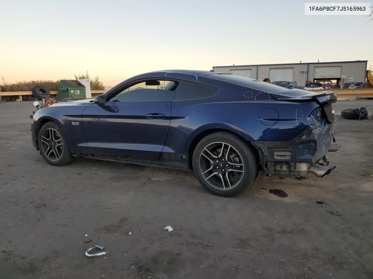 2018 Ford Mustang Gt VIN: 1FA6P8CF7J5165963 Lot: 77276124