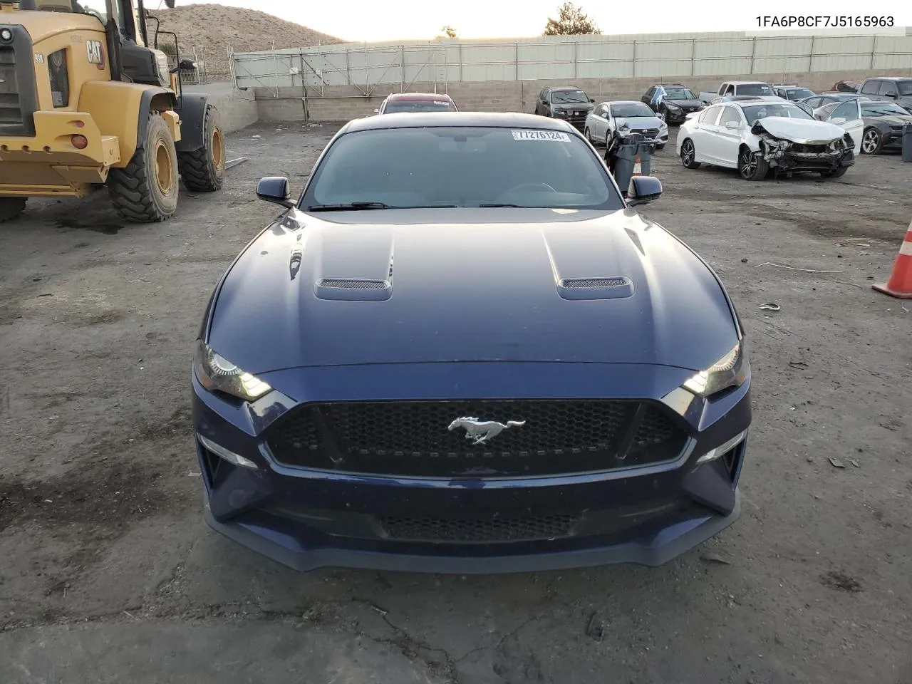 2018 Ford Mustang Gt VIN: 1FA6P8CF7J5165963 Lot: 77276124