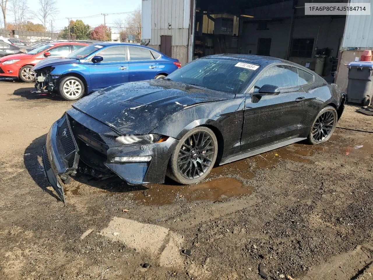 2018 Ford Mustang Gt VIN: 1FA6P8CF4J5184714 Lot: 77321684