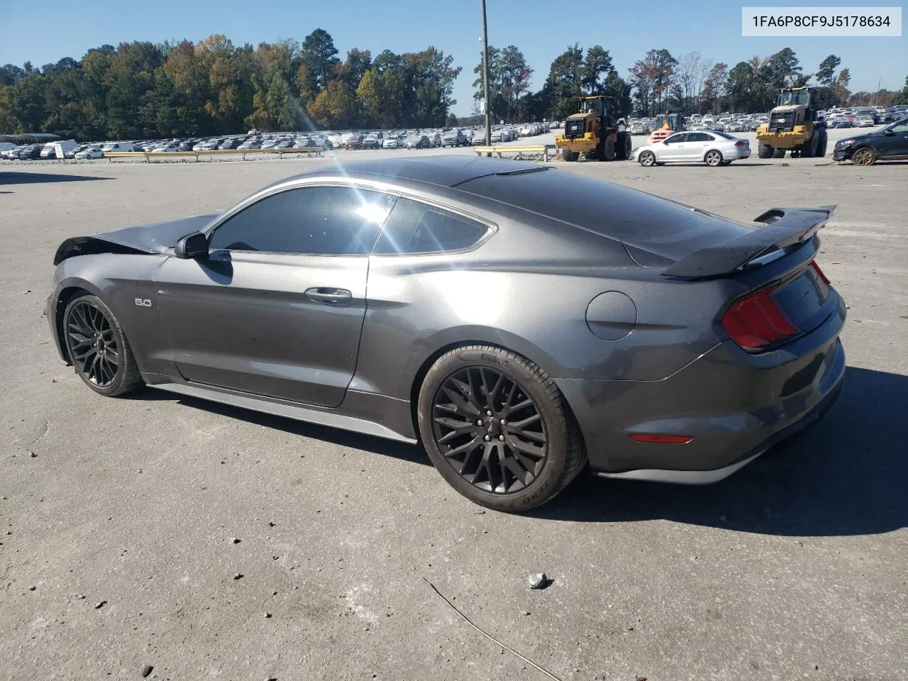 2018 Ford Mustang Gt VIN: 1FA6P8CF9J5178634 Lot: 77358404