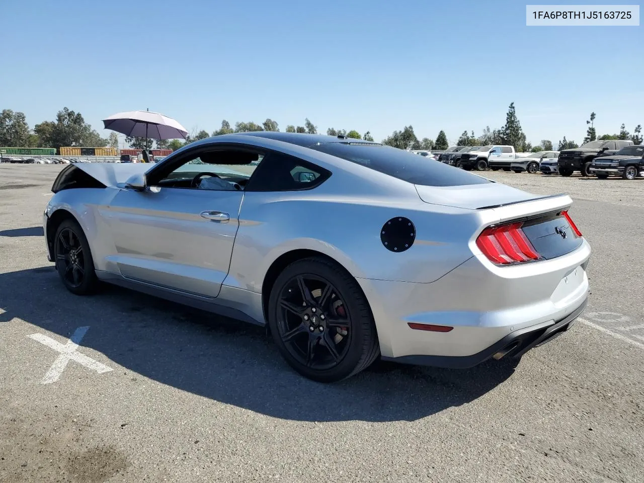 2018 Ford Mustang VIN: 1FA6P8TH1J5163725 Lot: 77713444