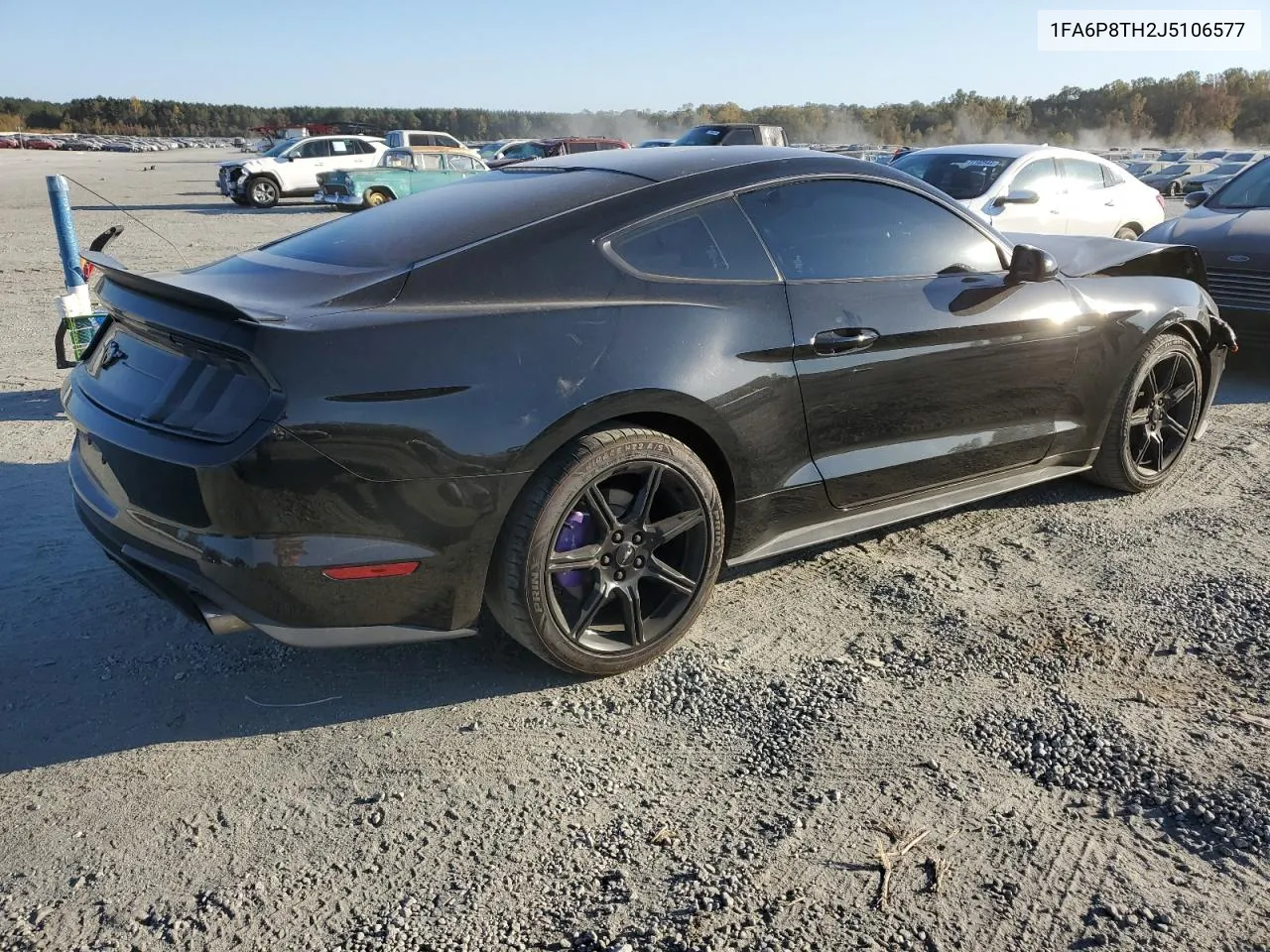 2018 Ford Mustang VIN: 1FA6P8TH2J5106577 Lot: 77715324