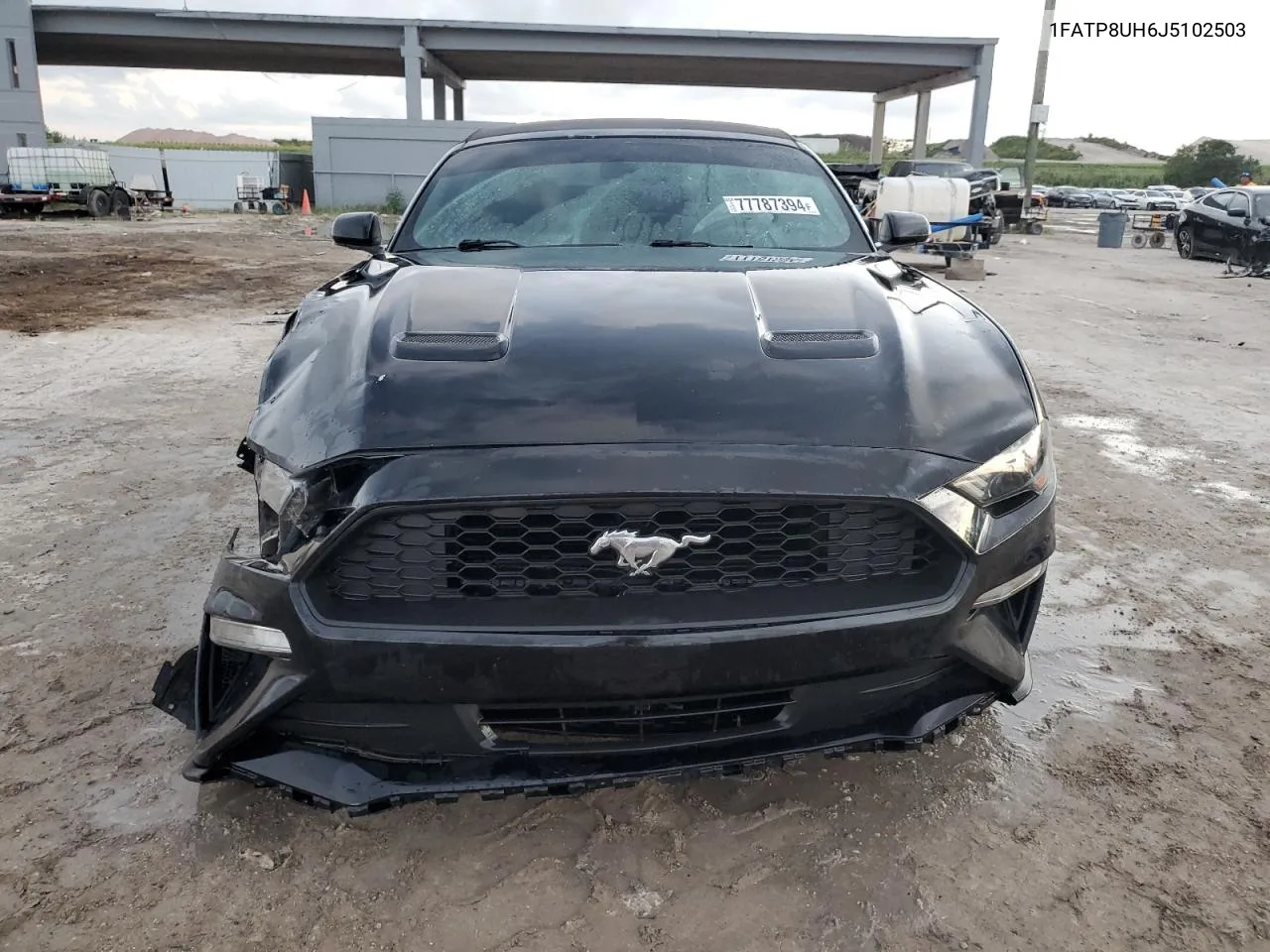 2018 Ford Mustang VIN: 1FATP8UH6J5102503 Lot: 77787394