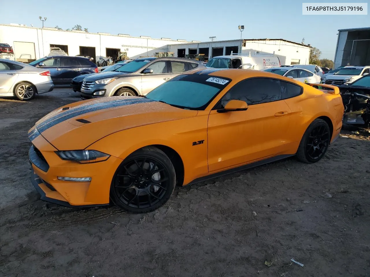 2018 Ford Mustang VIN: 1FA6P8TH3J5179196 Lot: 78745274