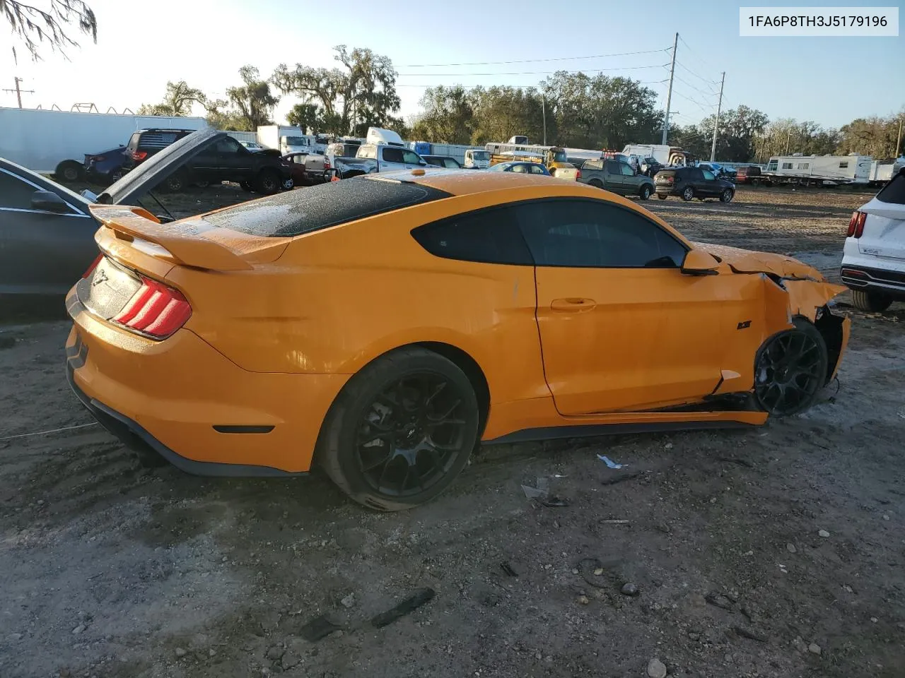 2018 Ford Mustang VIN: 1FA6P8TH3J5179196 Lot: 78745274