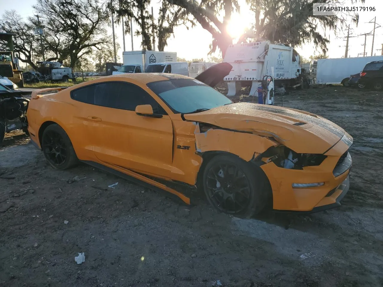 2018 Ford Mustang VIN: 1FA6P8TH3J5179196 Lot: 78745274