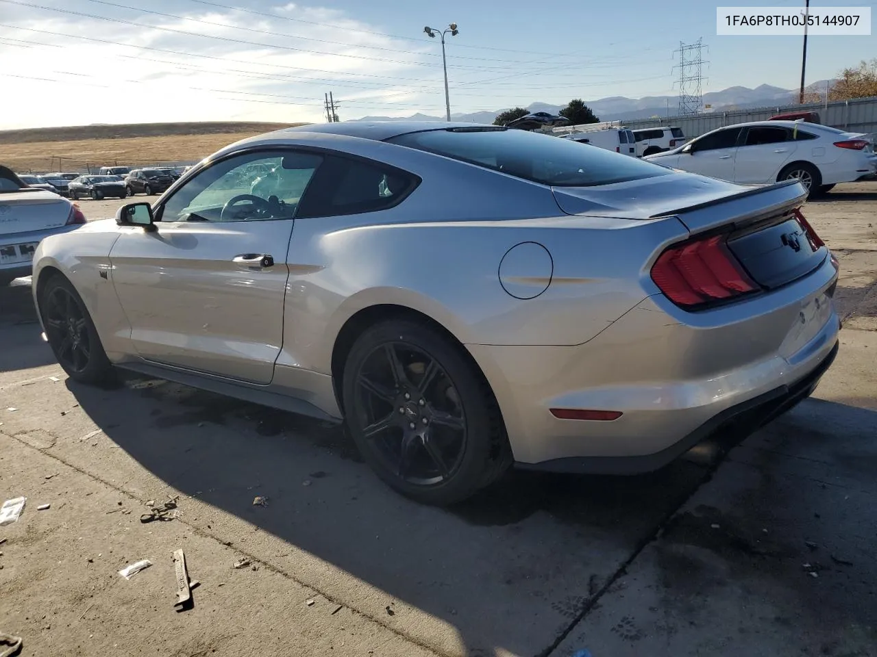 2018 Ford Mustang VIN: 1FA6P8TH0J5144907 Lot: 78755054