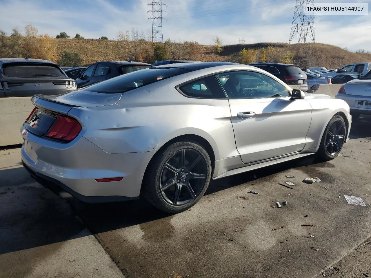 2018 Ford Mustang VIN: 1FA6P8TH0J5144907 Lot: 78755054