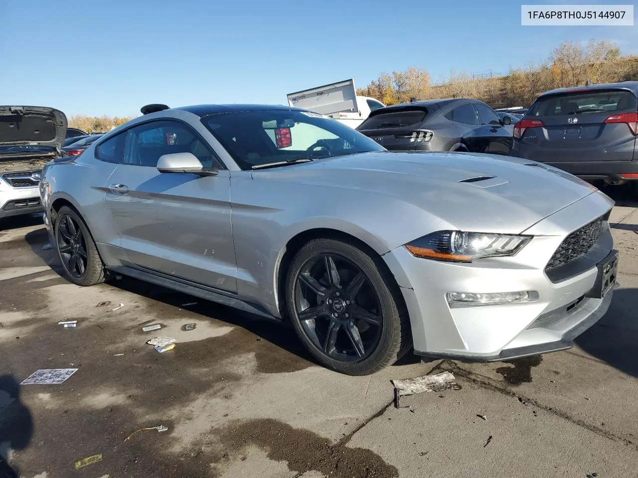 2018 Ford Mustang VIN: 1FA6P8TH0J5144907 Lot: 78755054