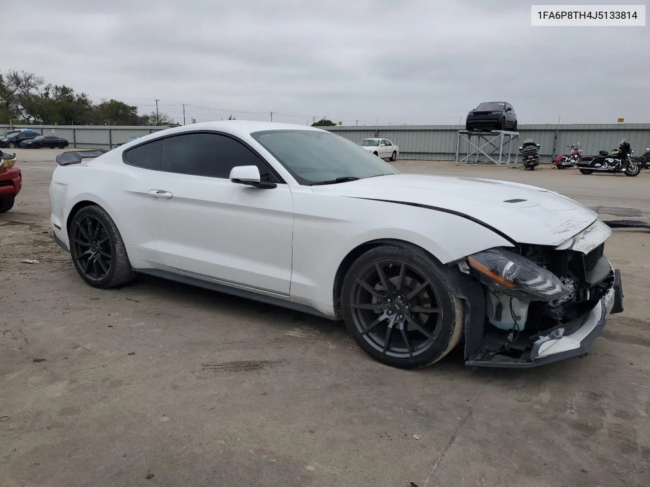 2018 Ford Mustang VIN: 1FA6P8TH4J5133814 Lot: 78861704