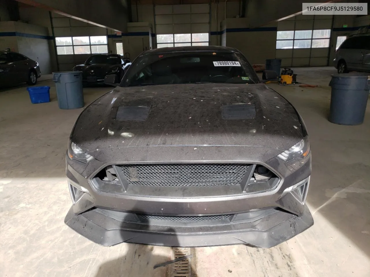 2018 Ford Mustang Gt VIN: 1FA6P8CF9J5129580 Lot: 78980194