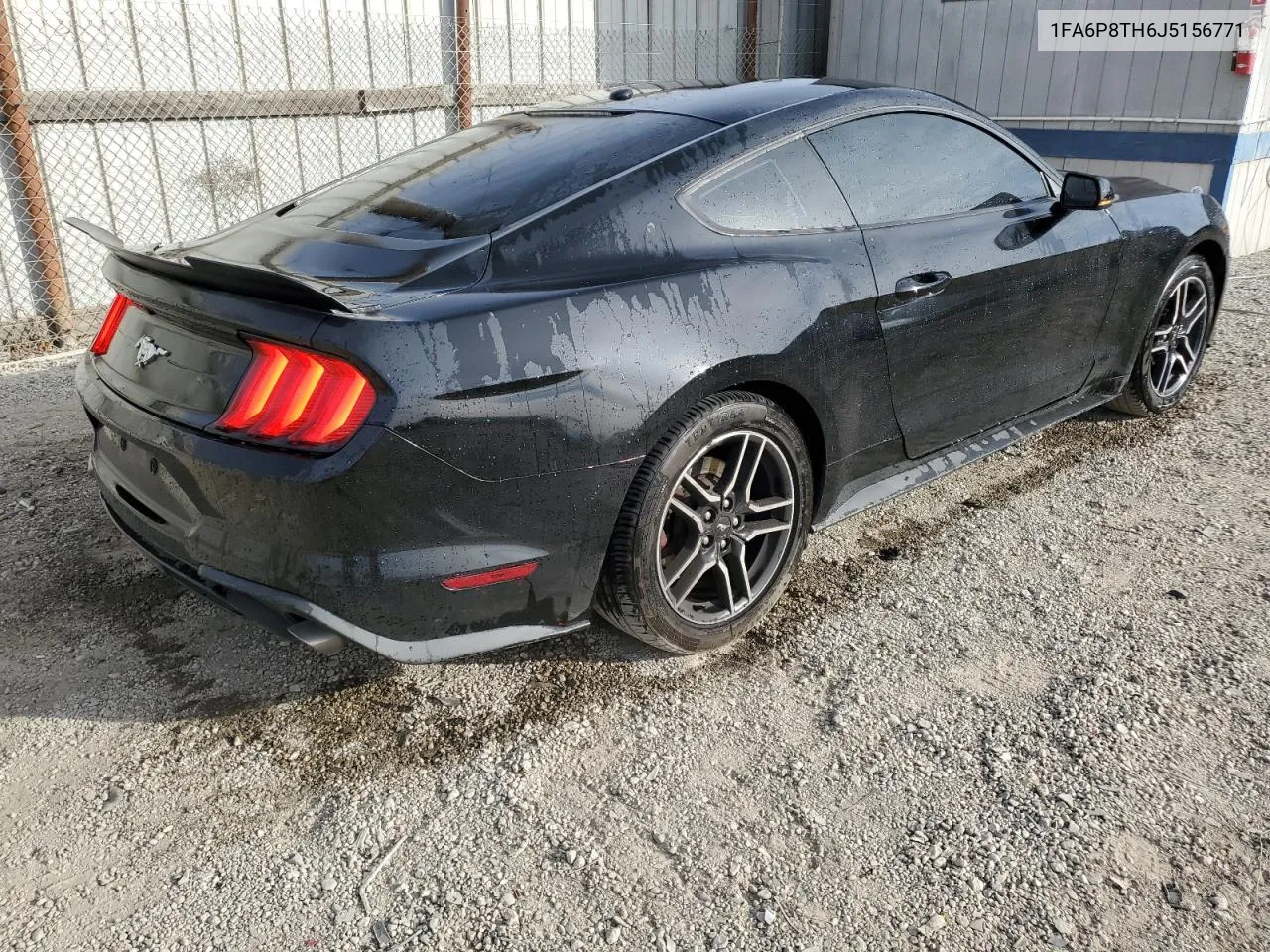 2018 Ford Mustang VIN: 1FA6P8TH6J5156771 Lot: 79322914