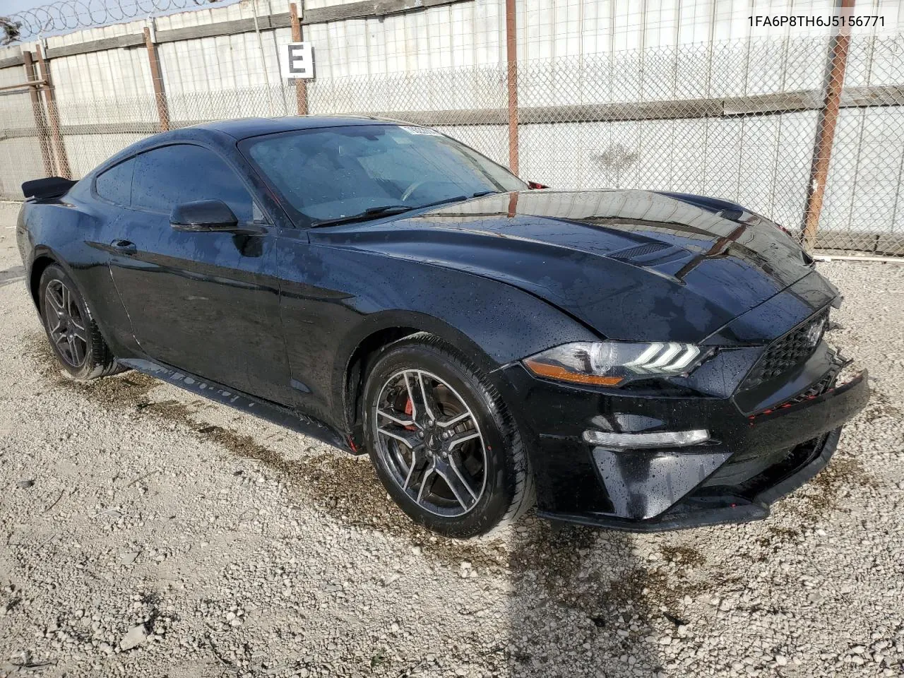 2018 Ford Mustang VIN: 1FA6P8TH6J5156771 Lot: 79322914