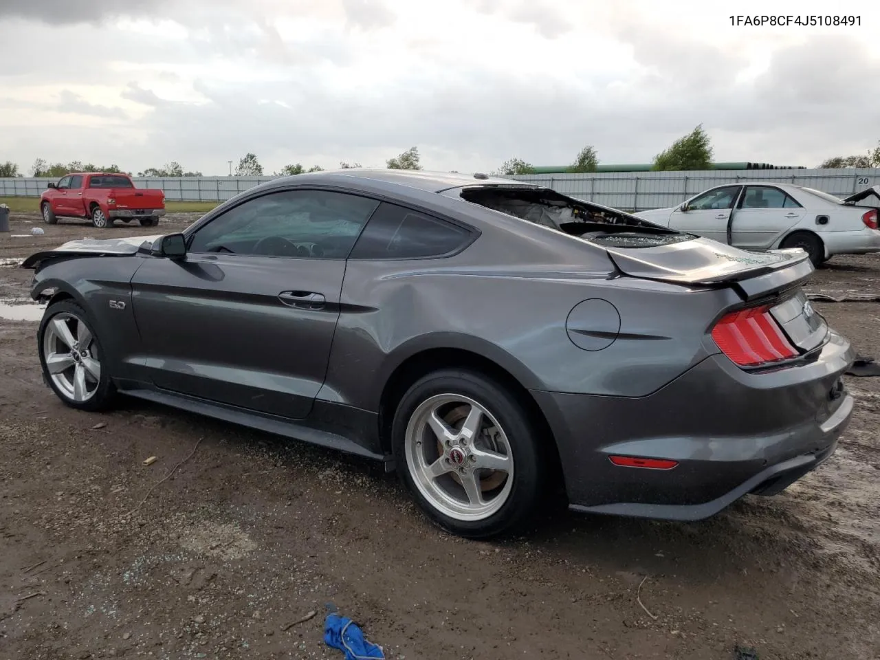 2018 Ford Mustang Gt VIN: 1FA6P8CF4J5108491 Lot: 79342854