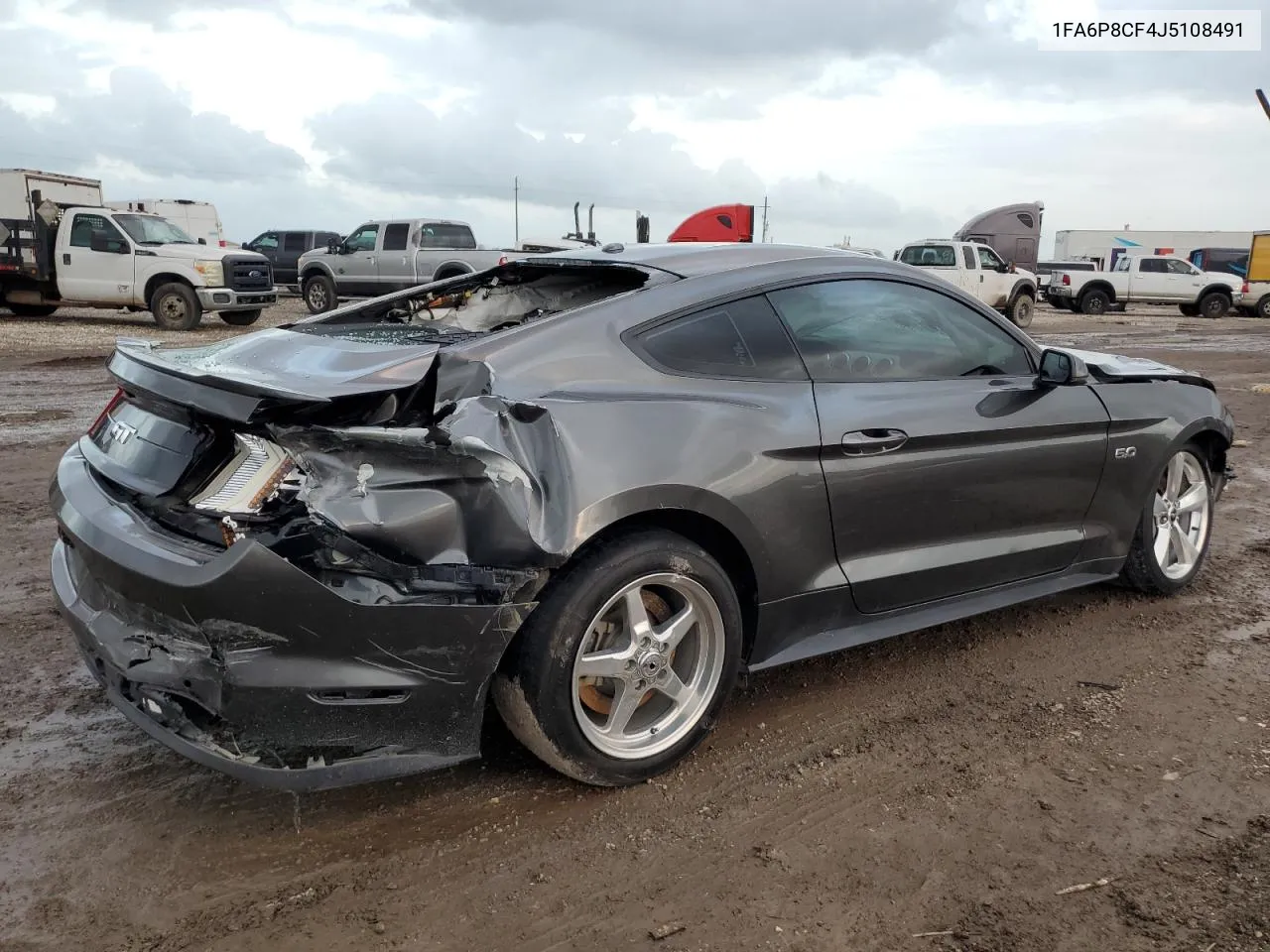 2018 Ford Mustang Gt VIN: 1FA6P8CF4J5108491 Lot: 79342854