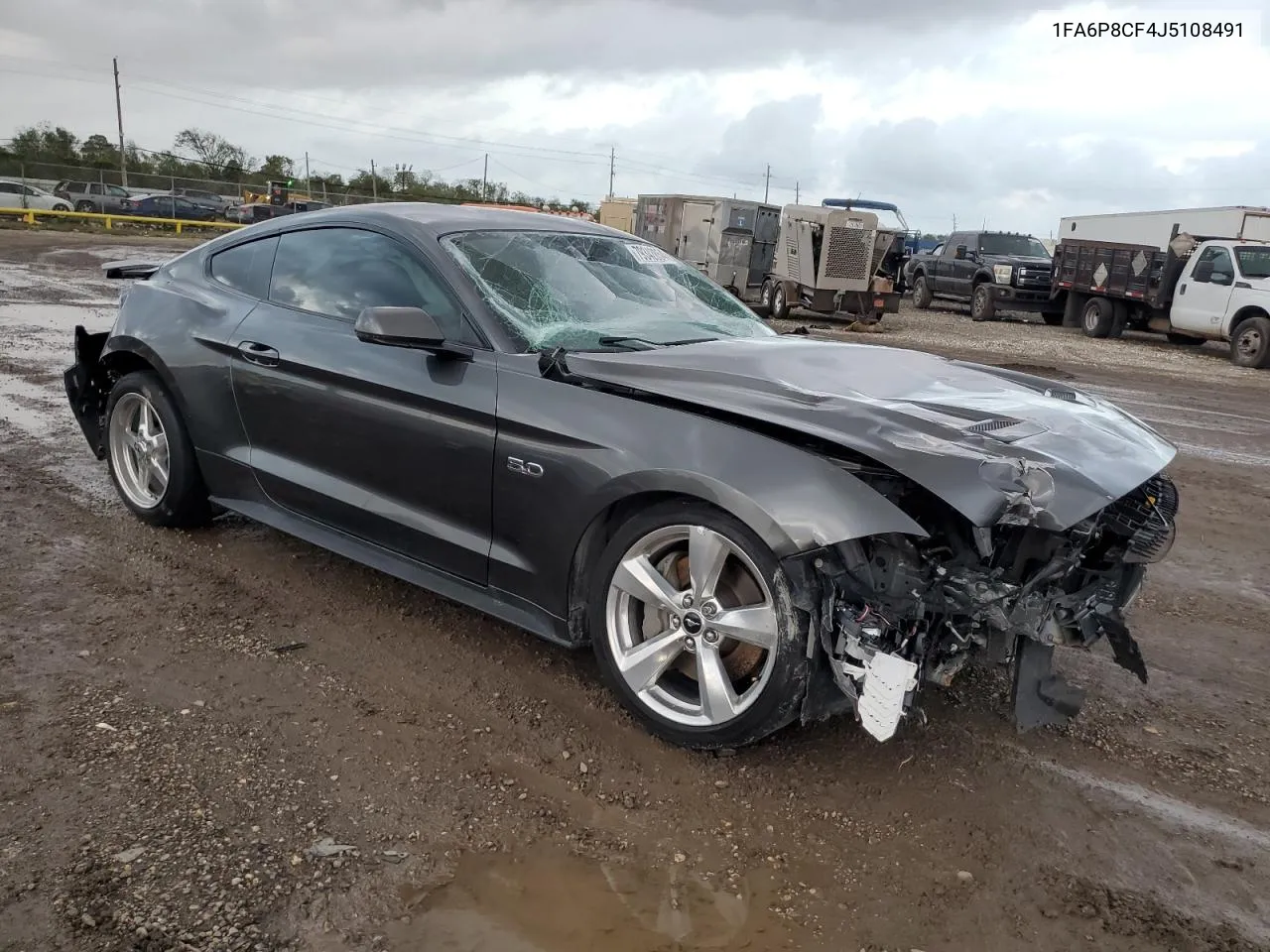 2018 Ford Mustang Gt VIN: 1FA6P8CF4J5108491 Lot: 79342854