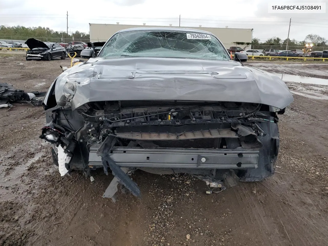 2018 Ford Mustang Gt VIN: 1FA6P8CF4J5108491 Lot: 79342854