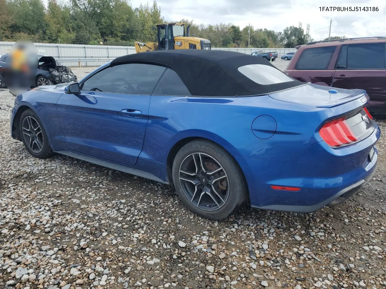 2018 Ford Mustang VIN: 1FATP8UH5J5143186 Lot: 79456964