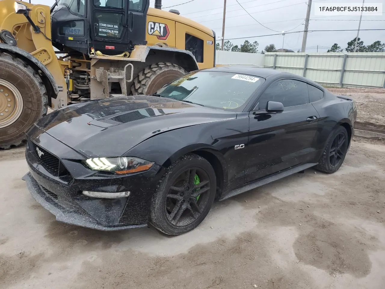 2018 Ford Mustang Gt VIN: 1FA6P8CF5J5133884 Lot: 79944294