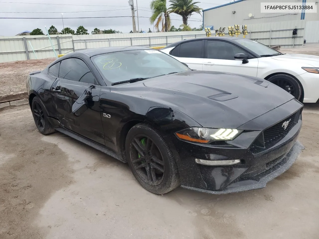 2018 Ford Mustang Gt VIN: 1FA6P8CF5J5133884 Lot: 79944294