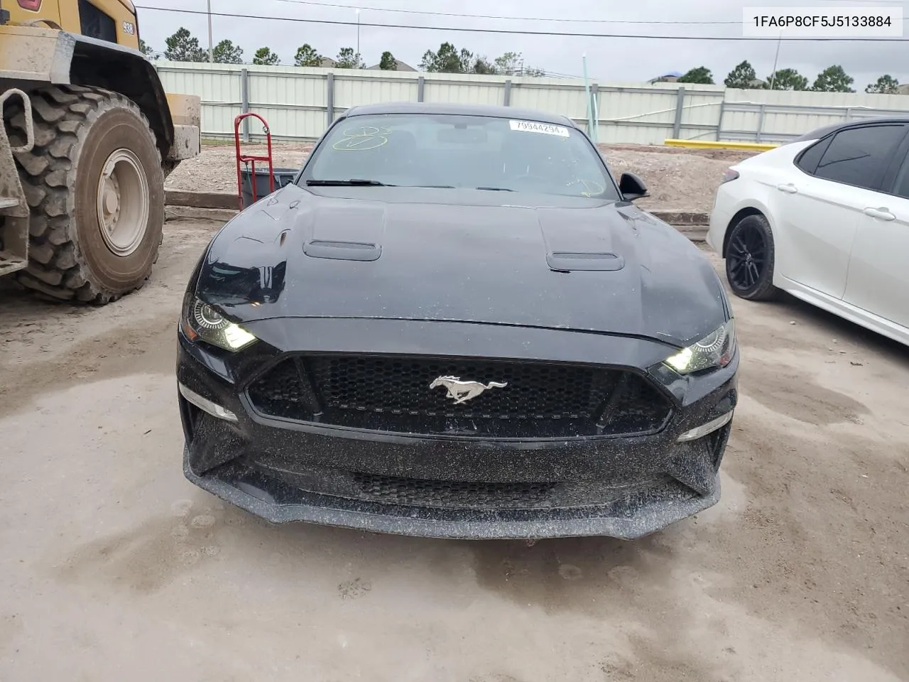 2018 Ford Mustang Gt VIN: 1FA6P8CF5J5133884 Lot: 79944294